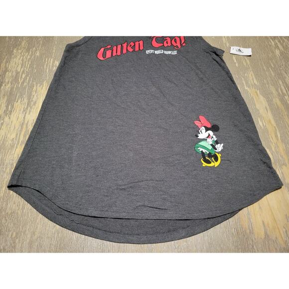 Disney Parks Epcot World Showcase Germany Guten Tag Minnie Hooded Shirt M *NWT - Picture 4 of 8